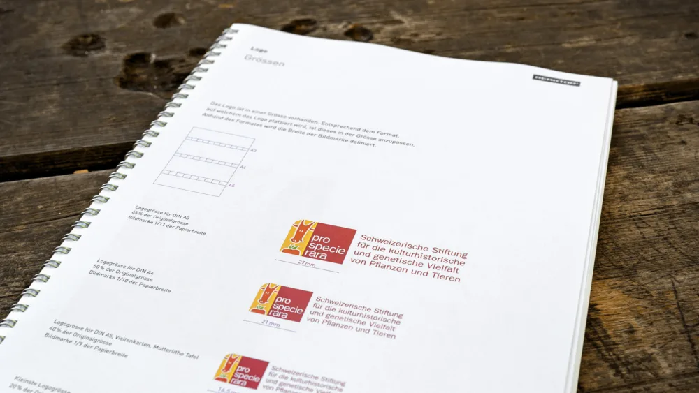 ProSpecieRara – Corporate Design – Manual